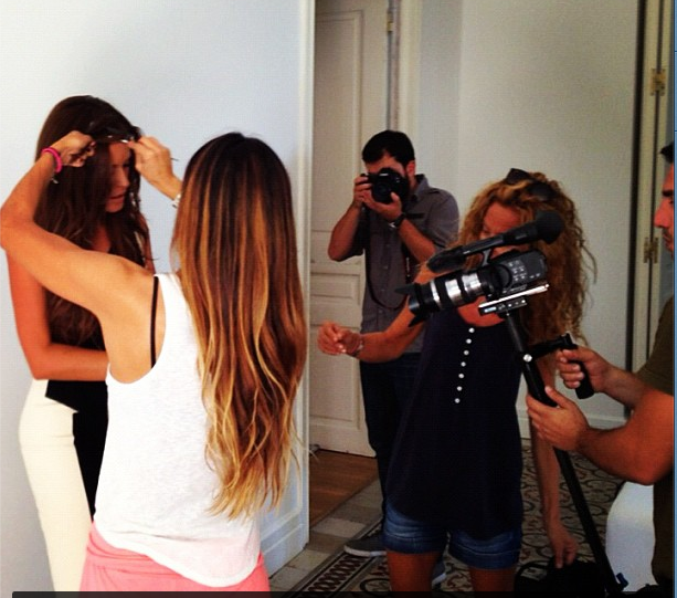 Οι backstage πόζες της Σίσσυς