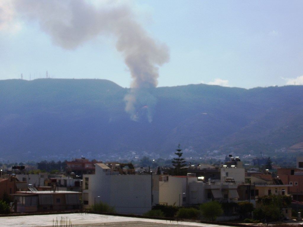 Πυρκαγιά στα Τσικαλαριά Χανίων