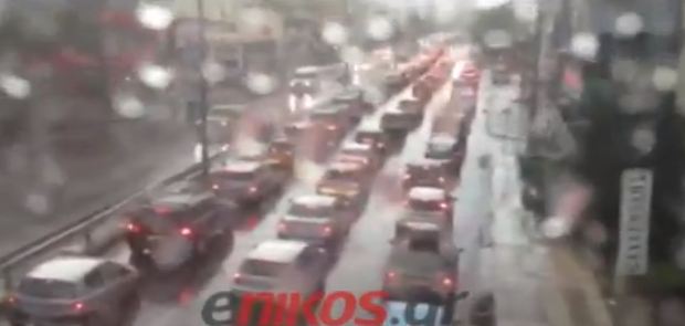 Τώρα- Βίντεο από τη Λεωφόρο Κηφισίας