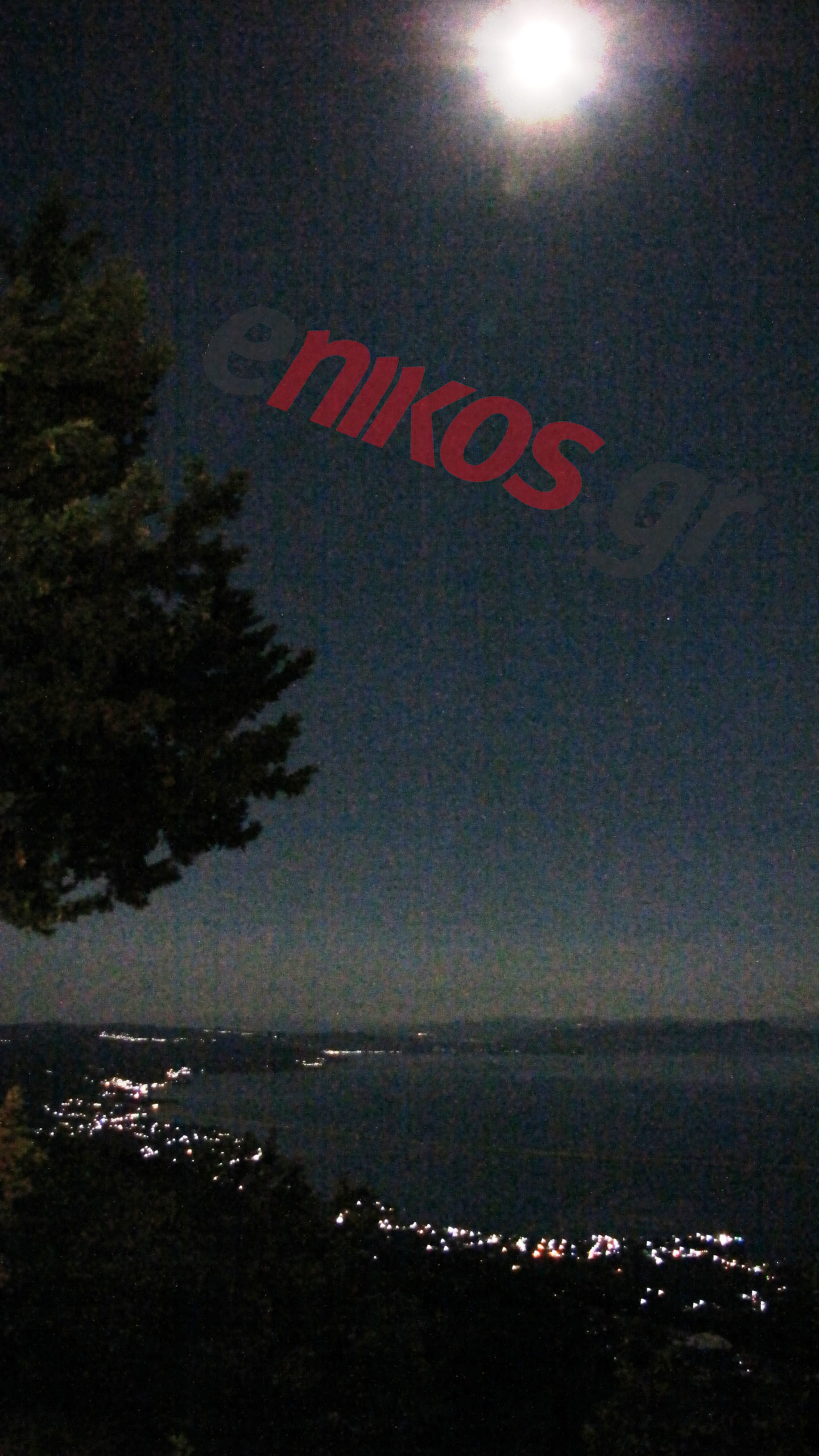 Η πανσέληνος στο Πήλιο