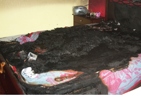 Έβαλε φωτιά σε σπίτι