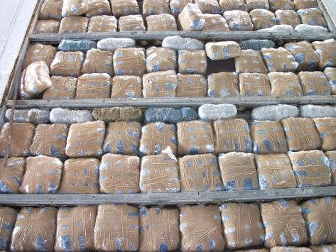 «Μπλόκο» σε 186 κιλά κάνναβης