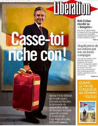 Η “Liberation” τσακίζει τον Αρνό