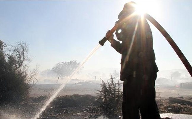 Υπό έλεγχο η φωτιά στην Ελούντα