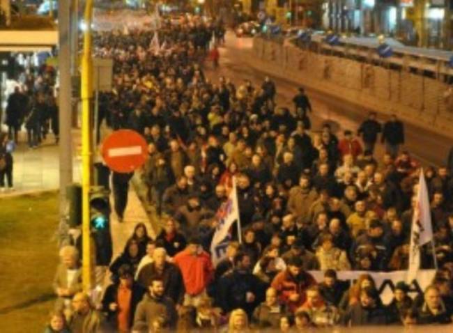 Τώρα – Κλειστή η Εγνατία στην Θεσσαλονίκη