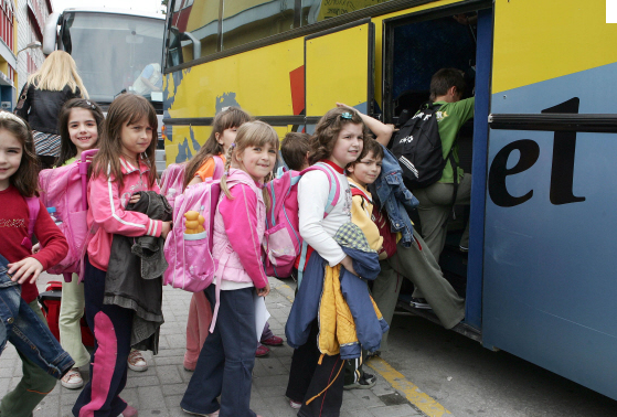 Κανονικά η μεταφορά των μαθητών