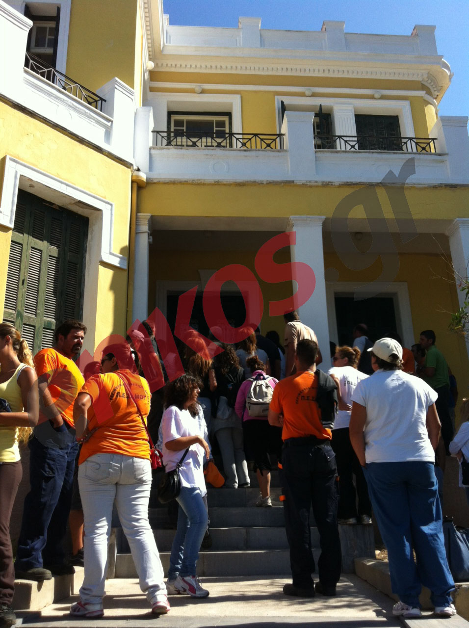 Τώρα-‘Ανεργοι διαμαρτύρονται στη Σάμο