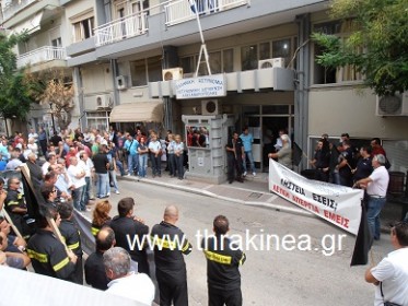 Έβρος:Οι ένστολοι στο δρόμο