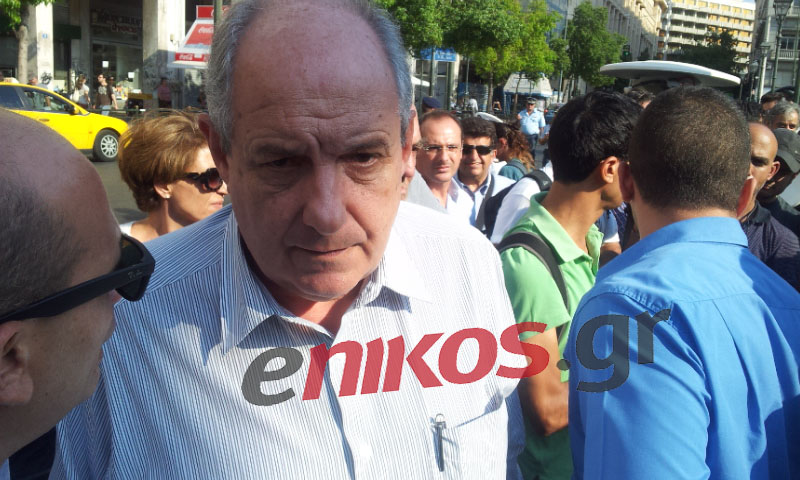 Τώρα- Εικόνες από τη διαμαρτυρία των στρατιωτικών