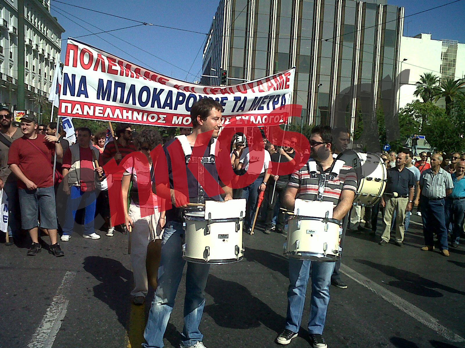 Βίντεο-Ο Μουσικός Σύλλογος στο Σύνταγμα