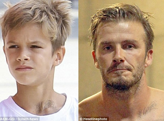 Ο γιος στα χνάρια του μπαμπά!