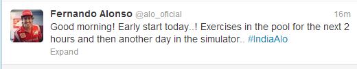 Πρωϊνό ξύπνημα για τον Αλόνσο
