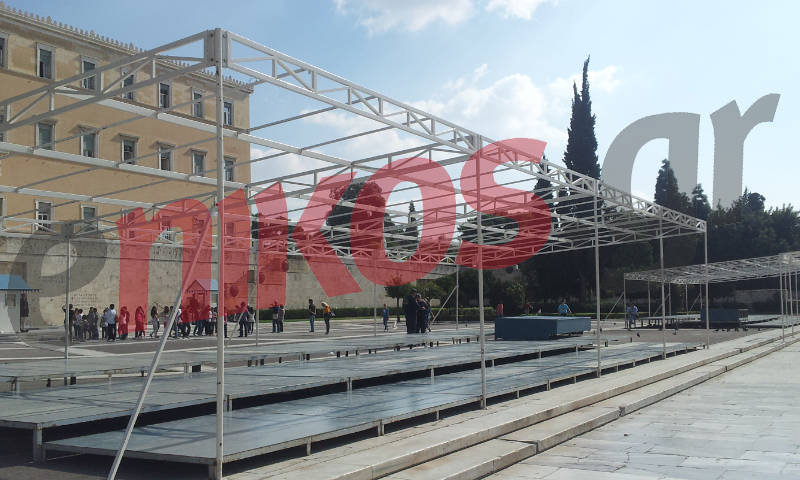 Τώρα-Σχεδόν έτοιμη η εξέδρα