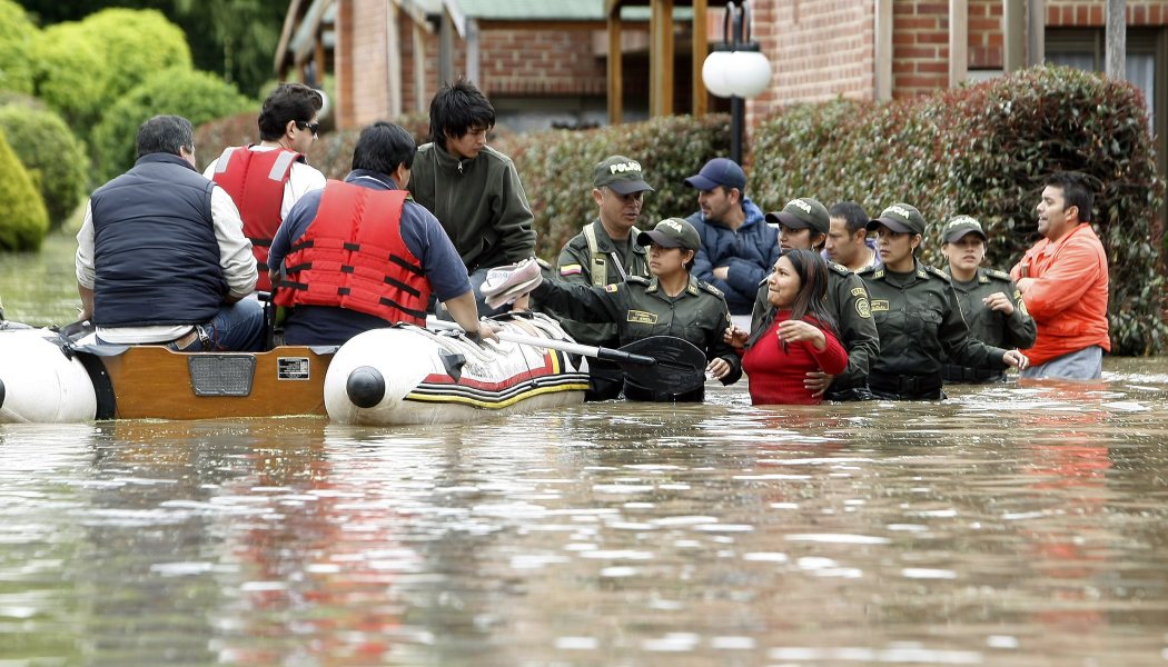 Φονική πλημμύρα στη Κολομβία