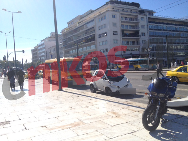 Τροχαίο στην Αμαλίας