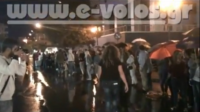 Βίντεο-Διαμαρτυρία στον Βόλο
