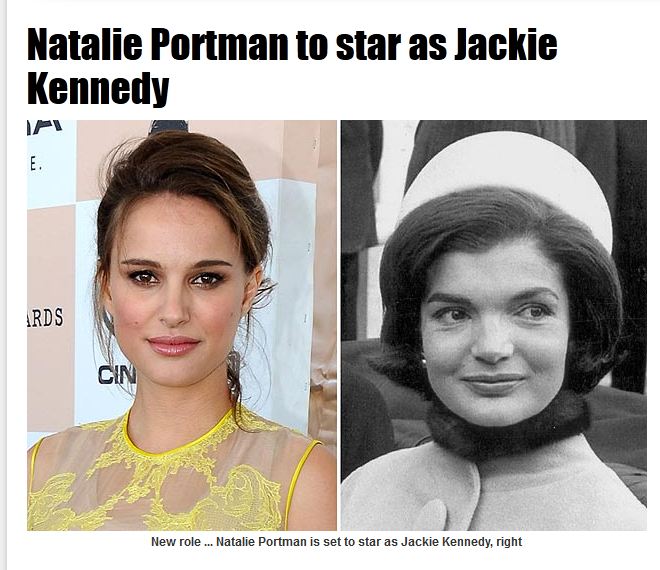 Η Portman στο ρόλο της Jackie