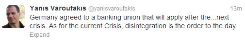 Ο Βαρουφάκης για την κρίση