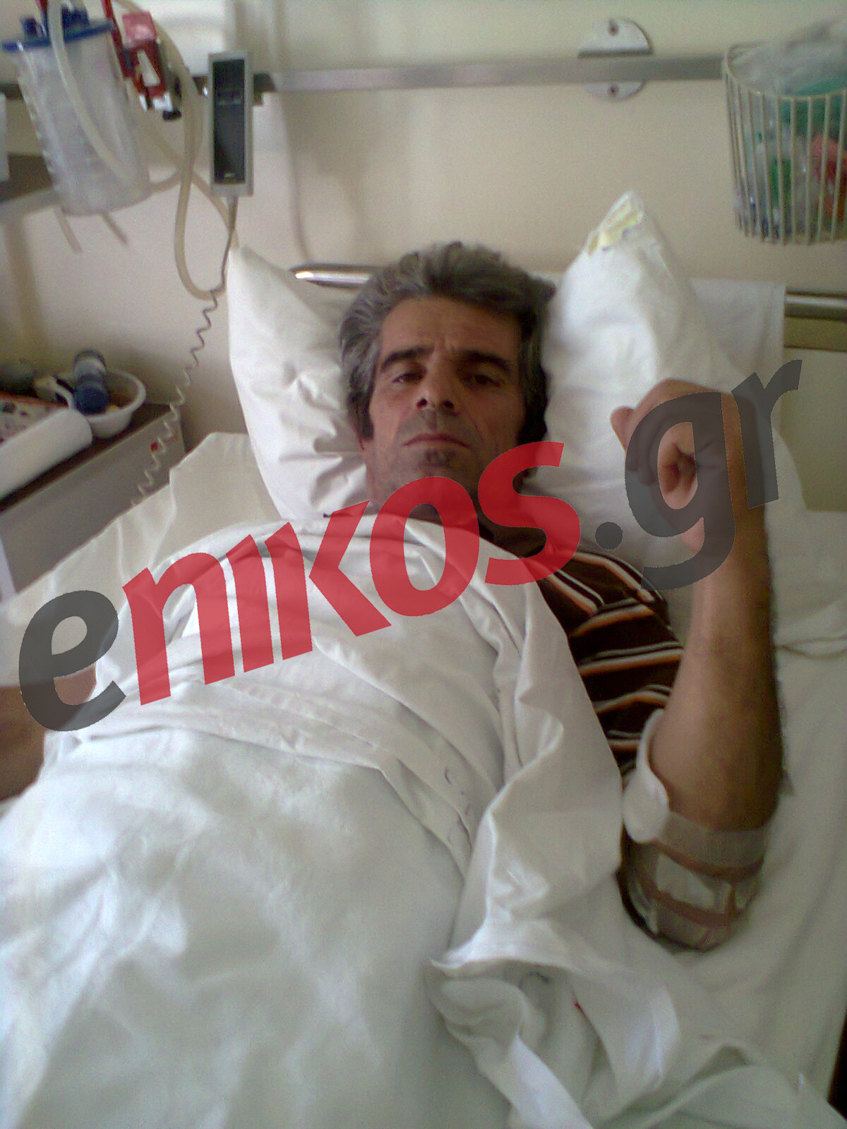 Τον πέταξαν έξω από το κοντέινερ