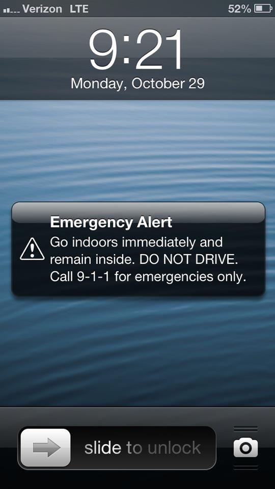 Όταν σήμανε ο συναγερμός