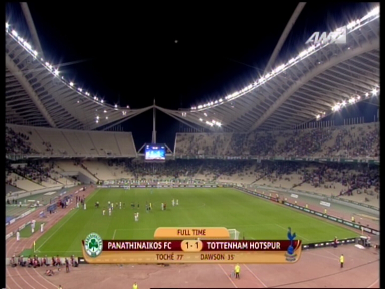 Τελικό: ΠΑΟ-Τότεναμ: 1-1