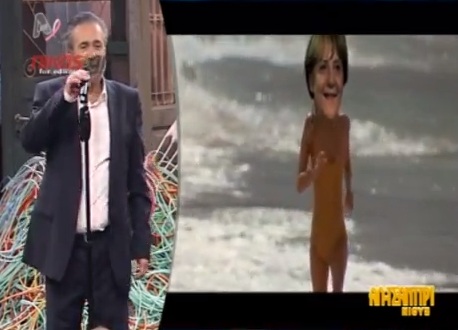 Λαζόπουλος:Ο έρωτας Σαμαρά-Μέρκελ