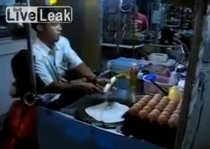 Δείτε τον μάγο της… κρέπας