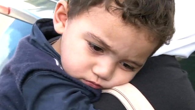 Δίχρονος βρήκε την οικογένειά του