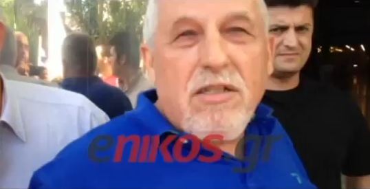 Βίντεο: Απαγόρευσαν στον Γιάννη Μανώλη να περάσει