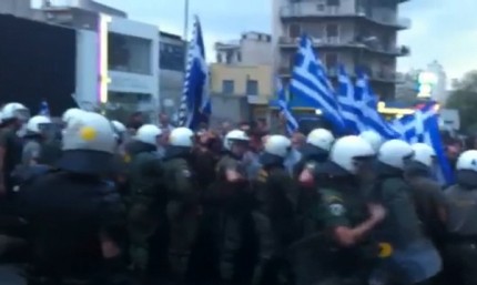 Ένταση στο θέατρο Χυτήριο