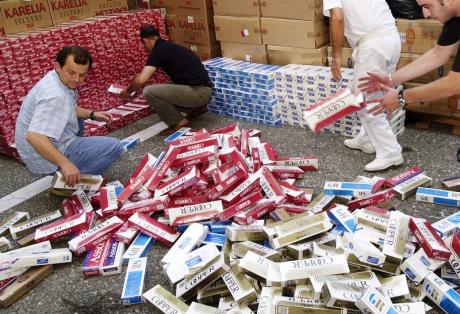 Τροχαίο αποκάλυψε λαθραία τσιγάρα