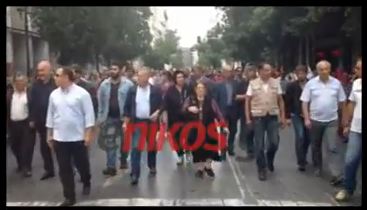 Βίντεο-Η πορεία του ΠΑΜΕ