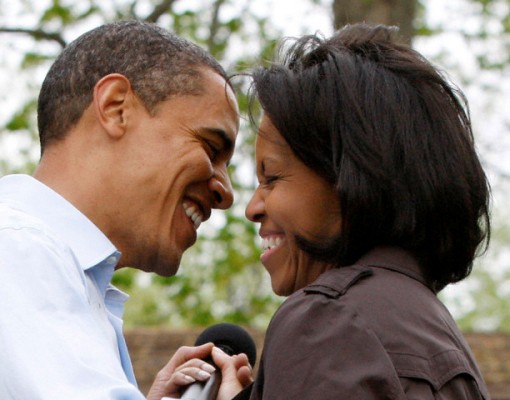 Η Michelle εύχεται στον Barack