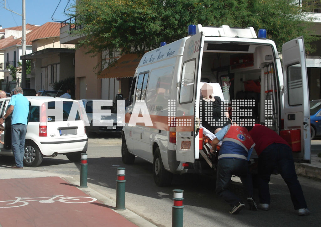 Ηλικιωμένη παρασύρθηκε από Ι.Χ.