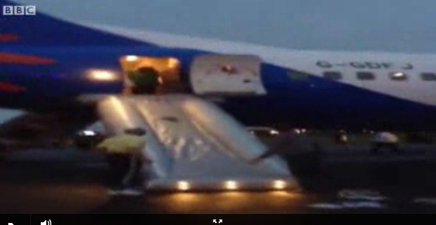 Εκκένωση αεροσκάφους