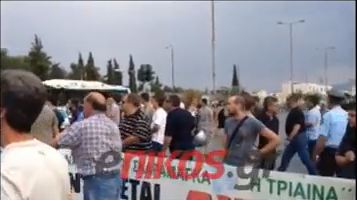 Βίντεο-Ένταση στο υπ. Άμυνας