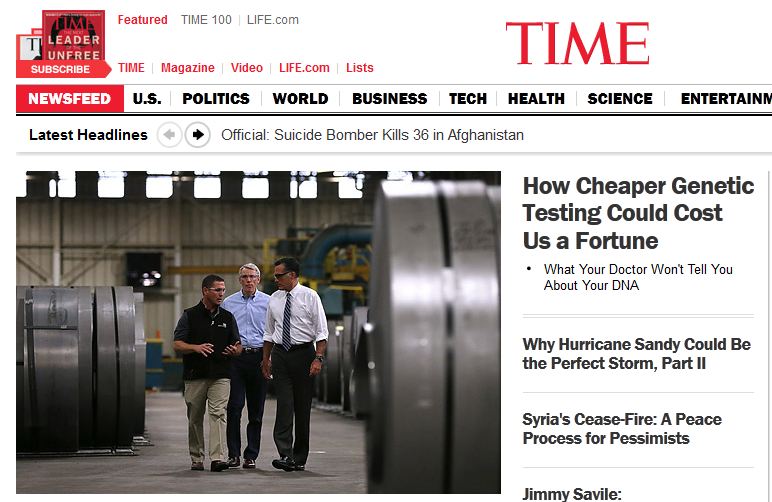 Κόντρα “Time-Newsweek” στο διαδίκτυο