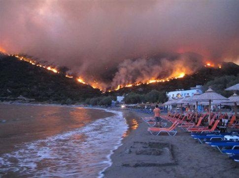 Θα κηρυχθεί πυρόπληκτη η Χίος;