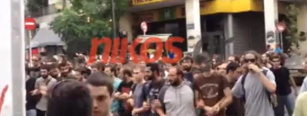 Βίντεο – Οι φοιτητές στο υπουργείο