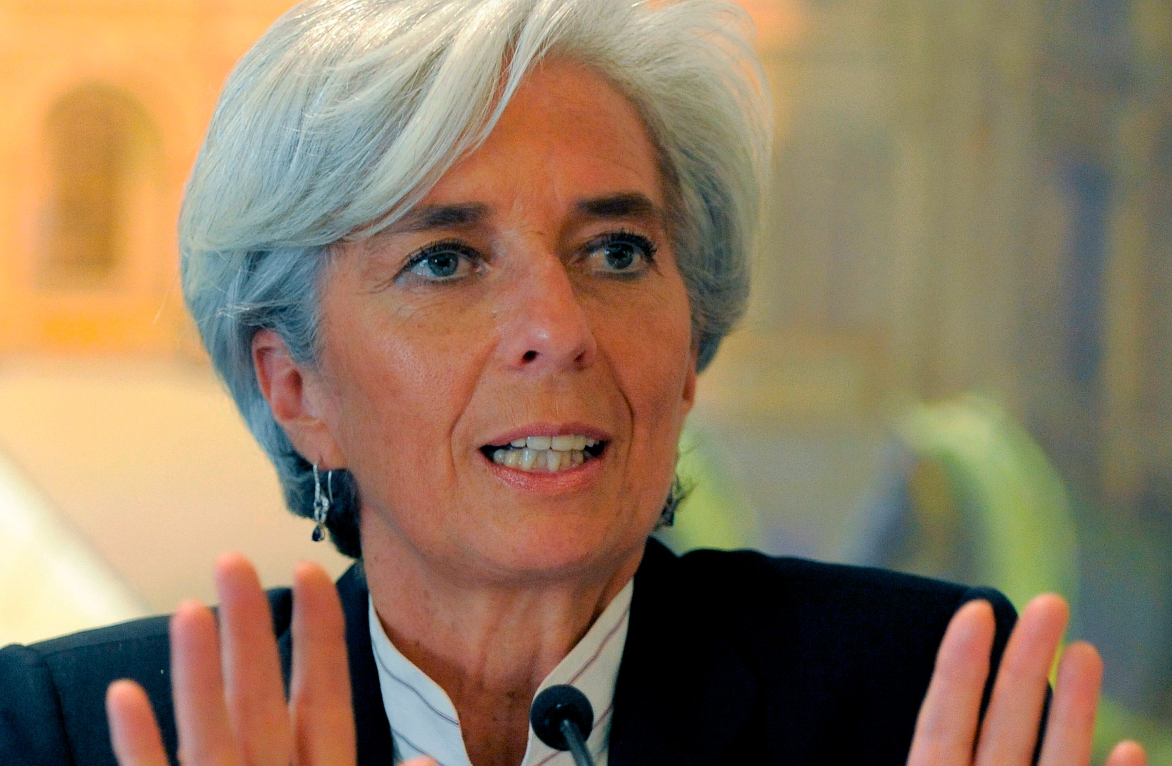 Lagarde: Επίπεδα καιρού πολέμου!