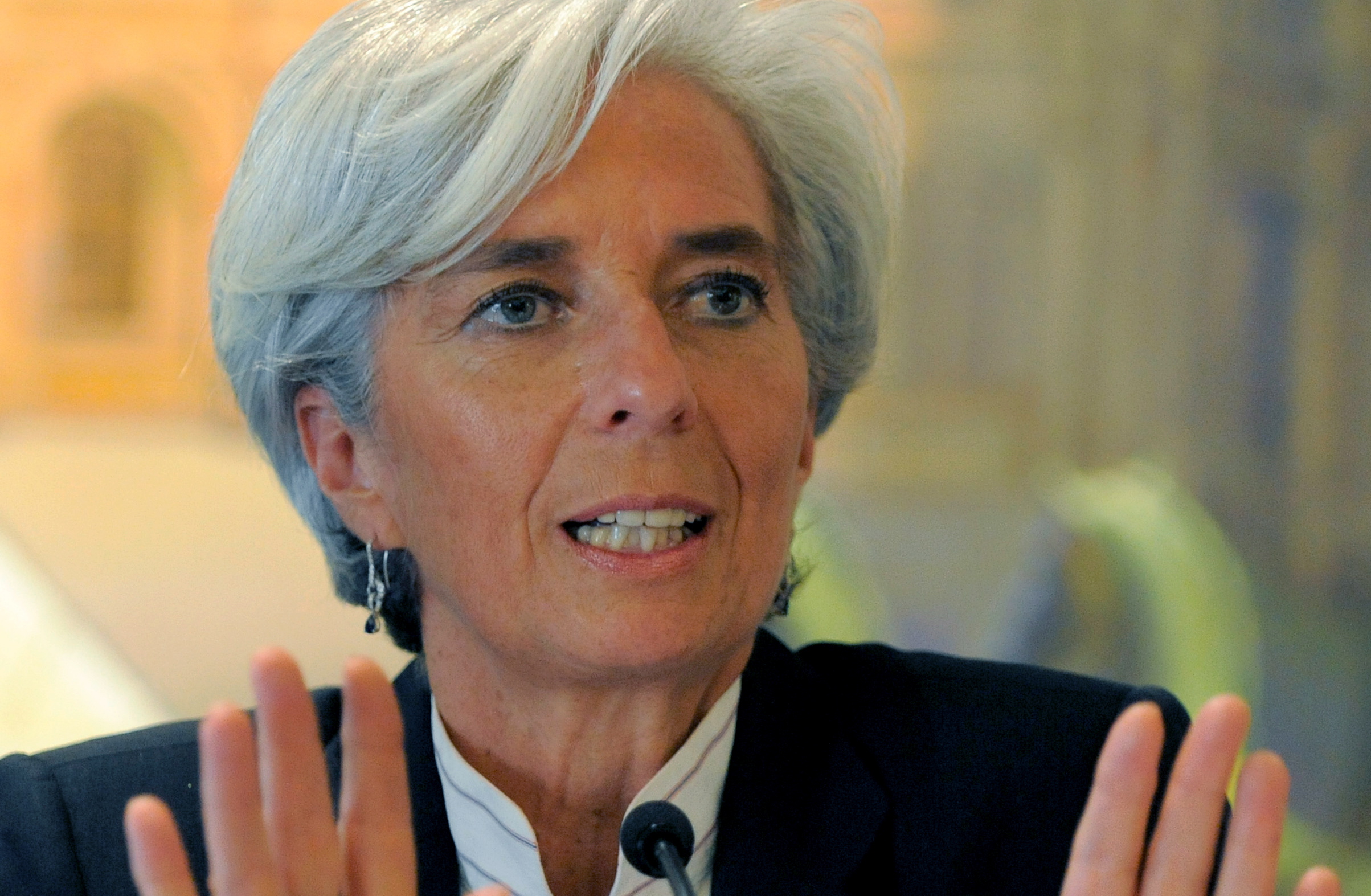 Lagarde: Επίπεδα καιρού πολέμου!