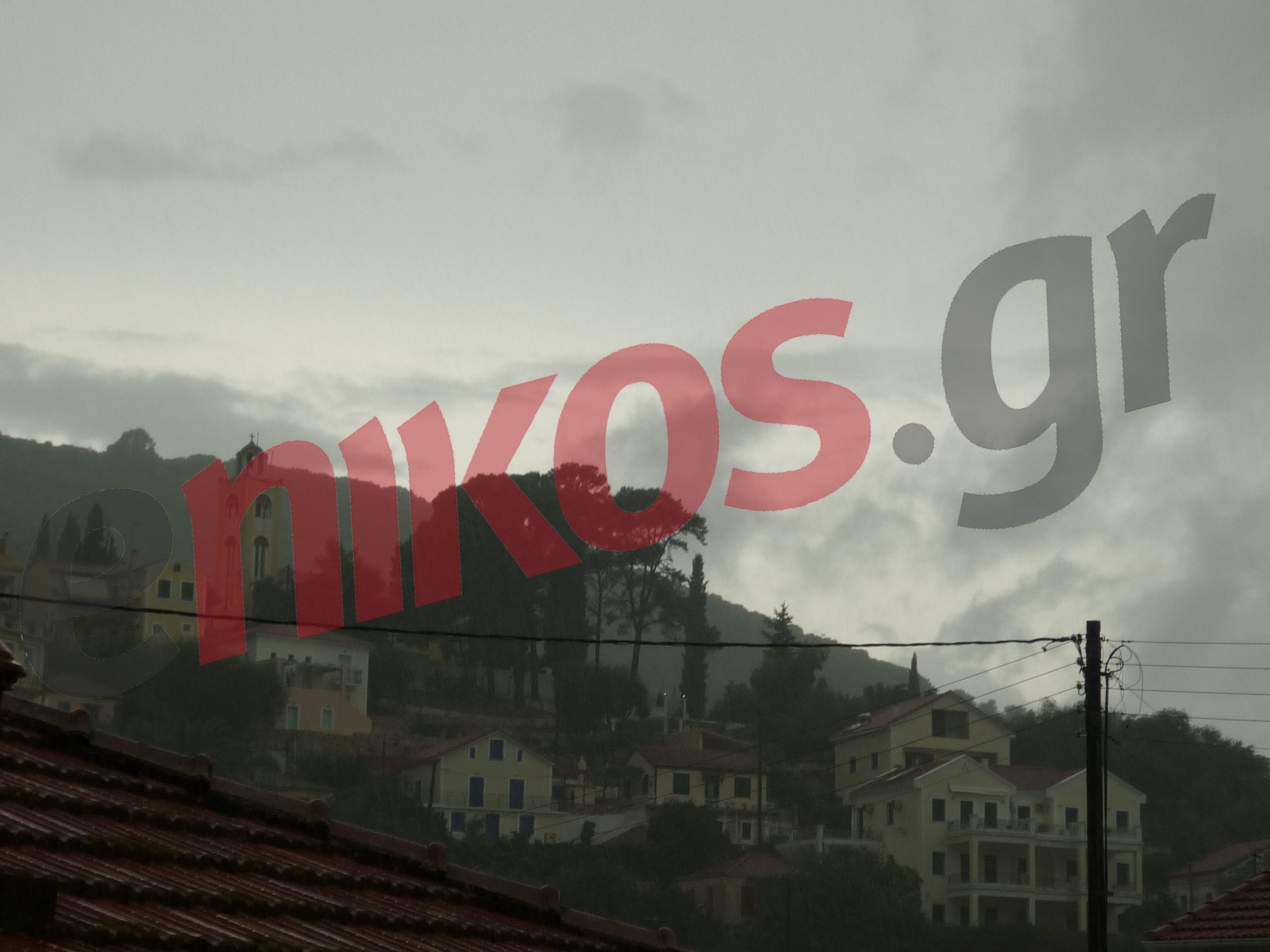 ΦΩΤΟ-Κατακλυσμός στο Βαθύ Ιθάκης