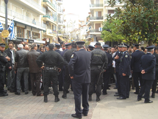 Συγκεντρώσεις στην παρέλαση