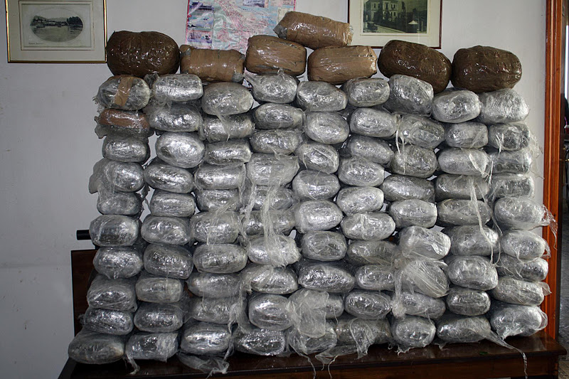 Μετέφερε 159 κιλά χασίς