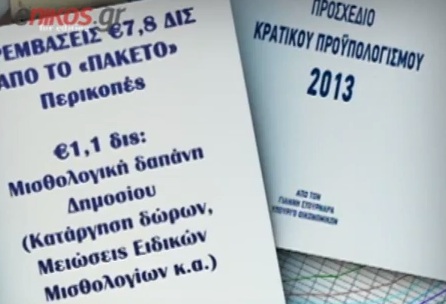 Οι περικοπές του προϋπολογισμού