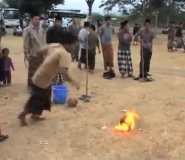 Όταν η μπάλα… καίει