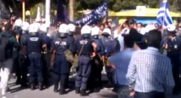 Ηράκλειο: Επεισόδια και 4 προσαγωγές στην παρέλαση