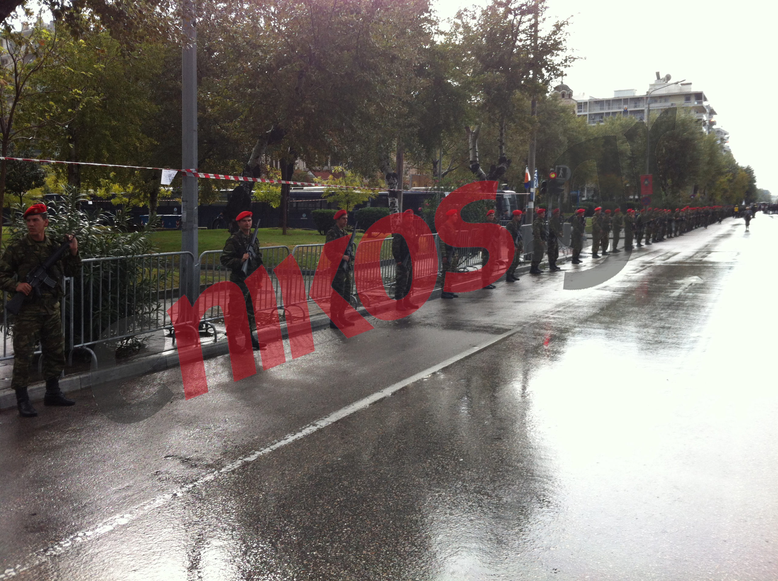 Παρέλαση: Καταδρομείς στη θέση των αστυνομικών
