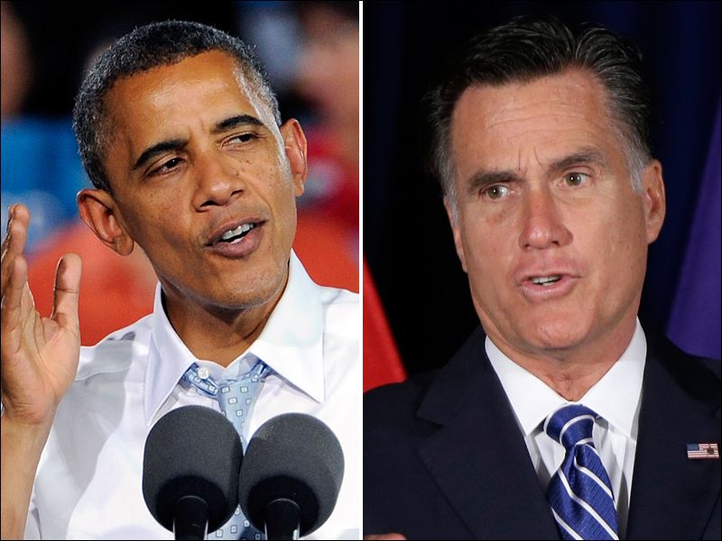 Προηγείται ο Obama του Romney