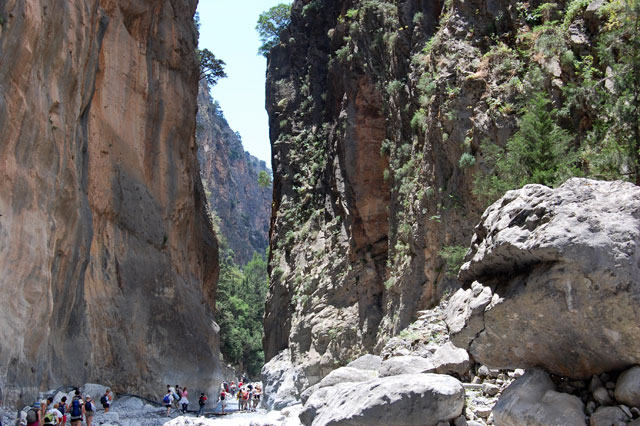 Κλείνει το φαράγγι της Σαμαριάς